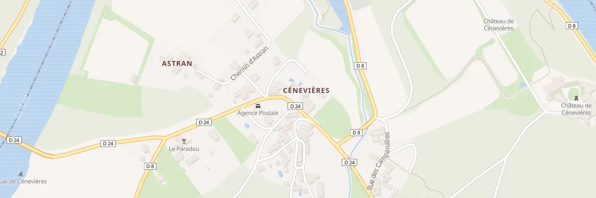 Plan du 98 Rte de Saint-Martin à Cénevières