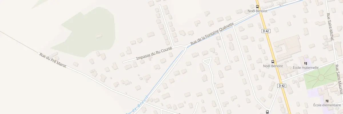 Plan du 20 Rue de la Fontaine Quenette à Garancières
