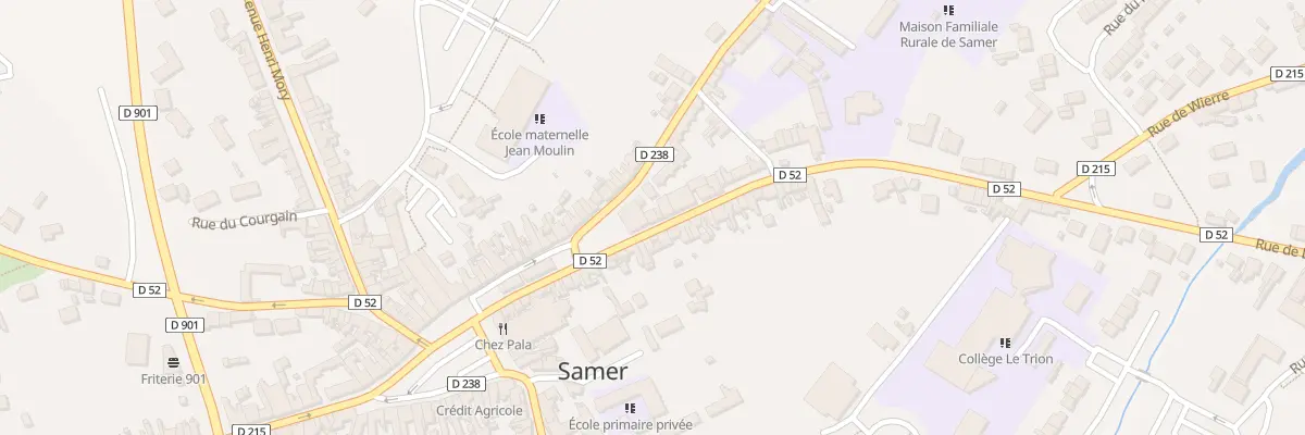 Plan du 127A Rue de Desvres à Samer