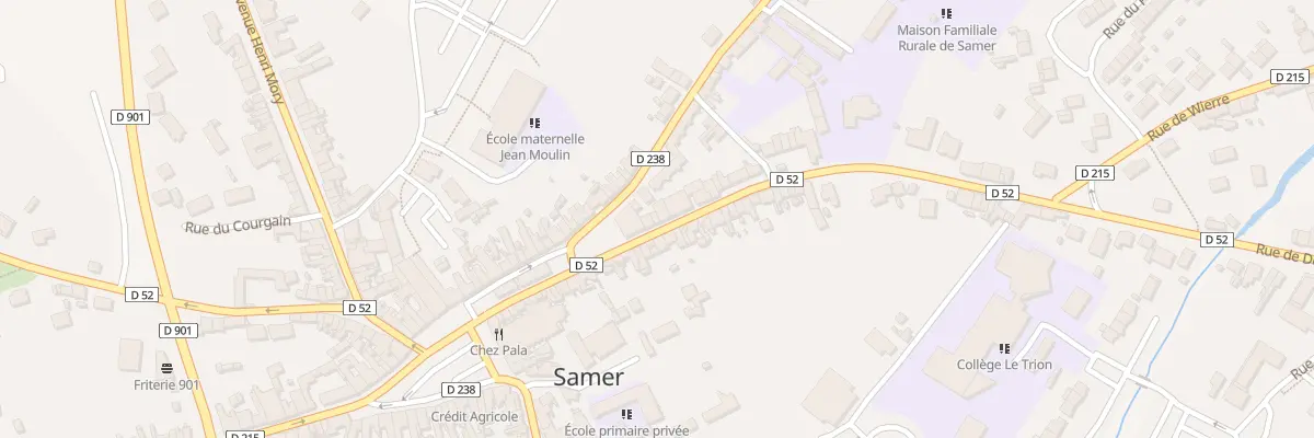 Plan du 131 Rue de Desvres à Samer