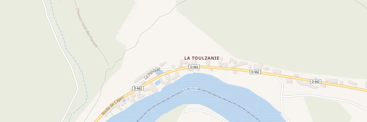 Plan du 5098 Latoulzanie à Saint-Martin-Labouval