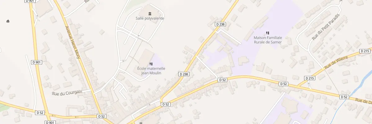 Plan du 167 Rue de Questrecques à Samer