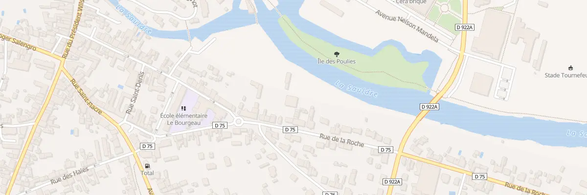 Plan du 2B Rue de la Roche à Romorantin-Lanthenay