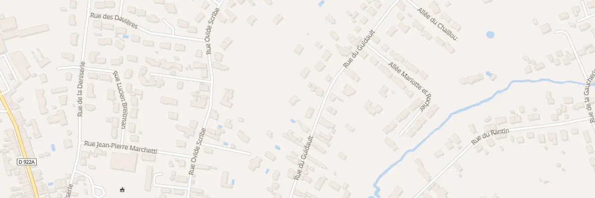 Plan du 28 Rue du Guidault à Romorantin-Lanthenay