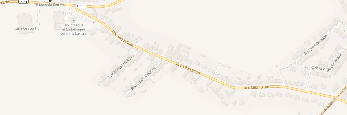 Plan du 27B Rue Leon Blum à Rinxent