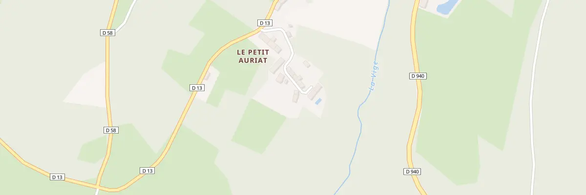 Plan du 11 Le Petit Auriat à Saint-Junien-la-Bregère