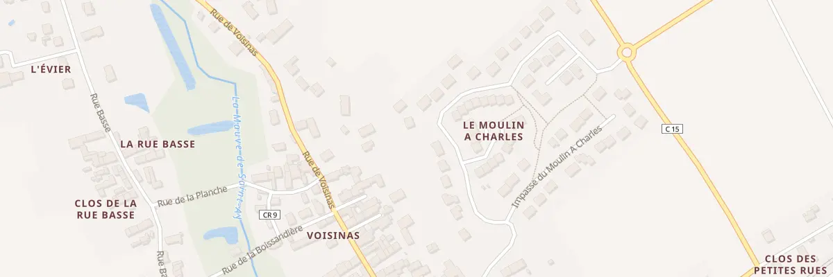Plan du 13 Rue Jean Bouguereau à Saint-Ay