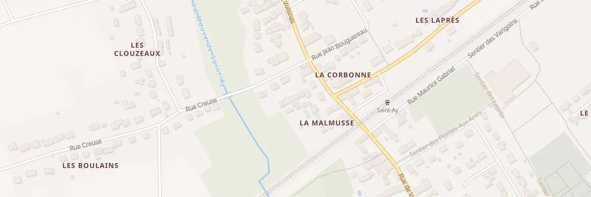 Plan du 65 Rue de Voisinas à Saint-Ay