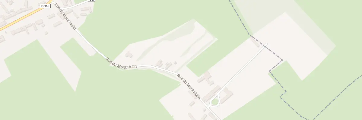 Plan du 5 Rue du Mont Hulin à Villers-Vermont