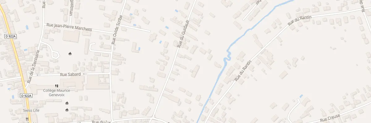 Plan du 11 Rue du Guidault à Romorantin-Lanthenay
