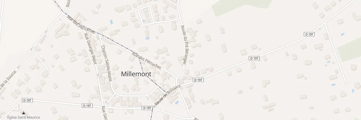 Plan du 3B Rte du Pre Beranger à Garancières