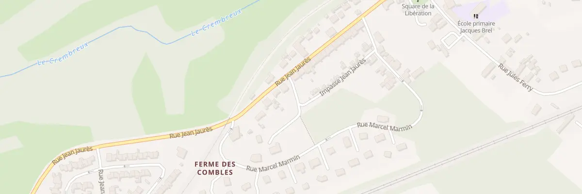 Plan du 70 Rue Jean Jaures à Neufchâtel-Hardelot