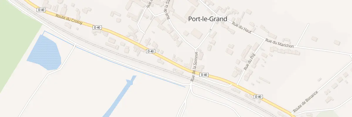 Plan du 11B Rte de la Baie à Port-le-Grand