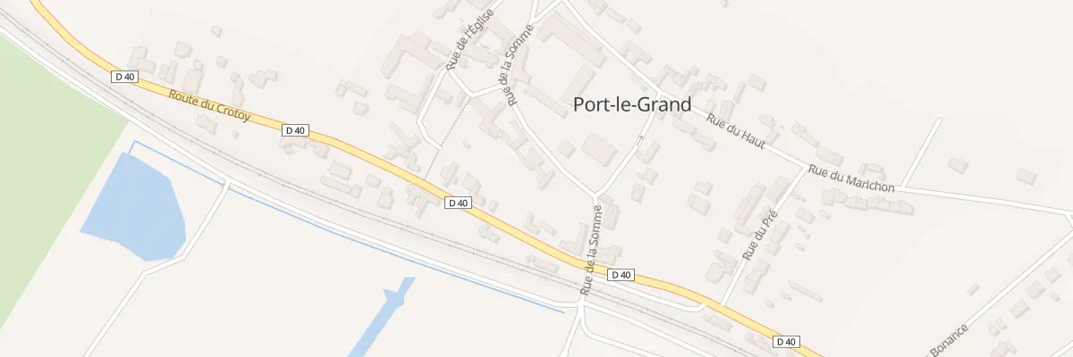 Plan du 4 Rue de la Somme à Port-le-Grand