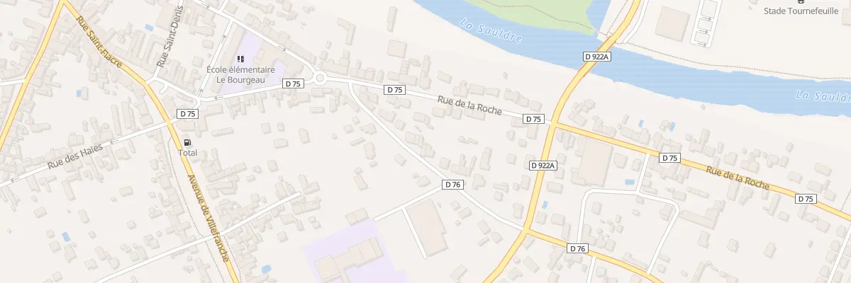 Plan du 8 Rue des Papillons à Romorantin-Lanthenay