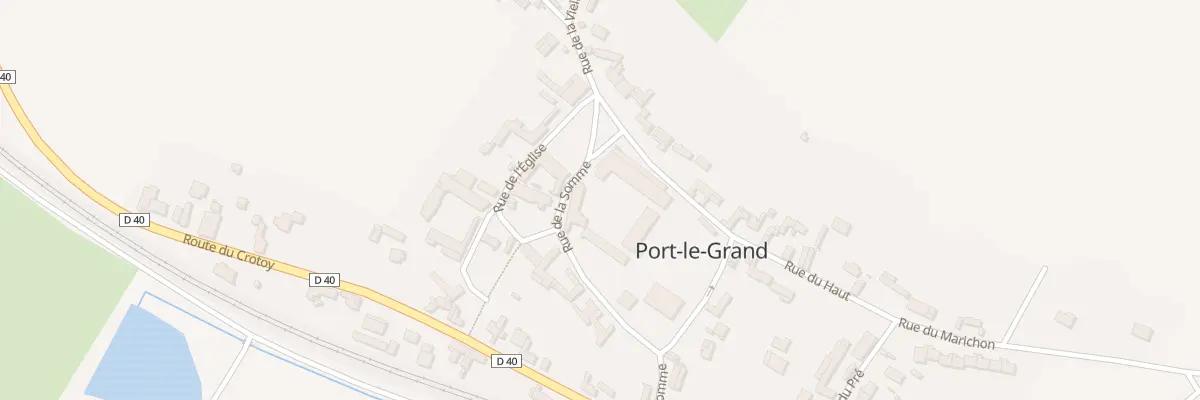 Plan du 9B Pl de la Mairie à Port-le-Grand