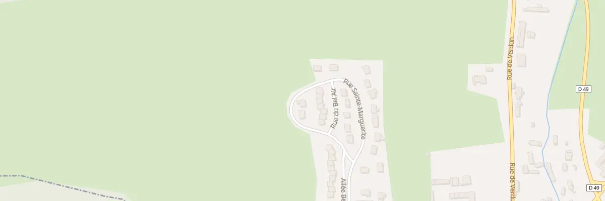Plan du 11 Rue Sainte Marguerite à Aumale