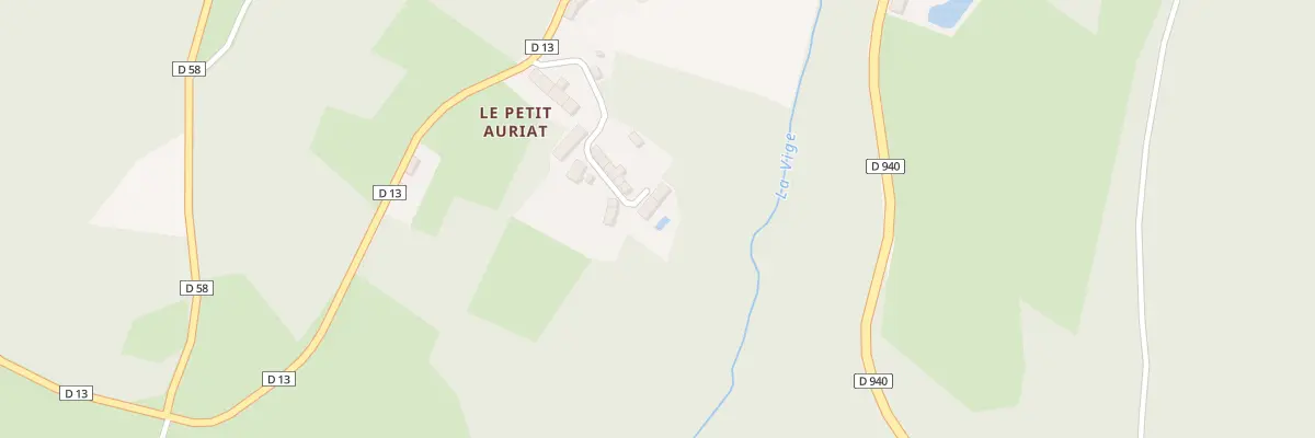 Plan du 12 Le Petit Auriat à Saint-Junien-la-Bregère