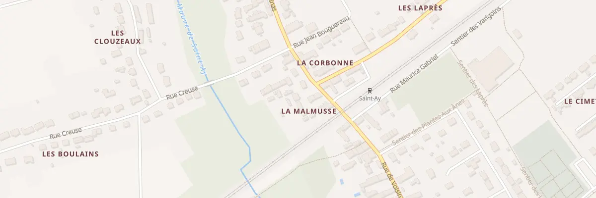 Plan du 61B Rue de Voisinas à Saint-Ay