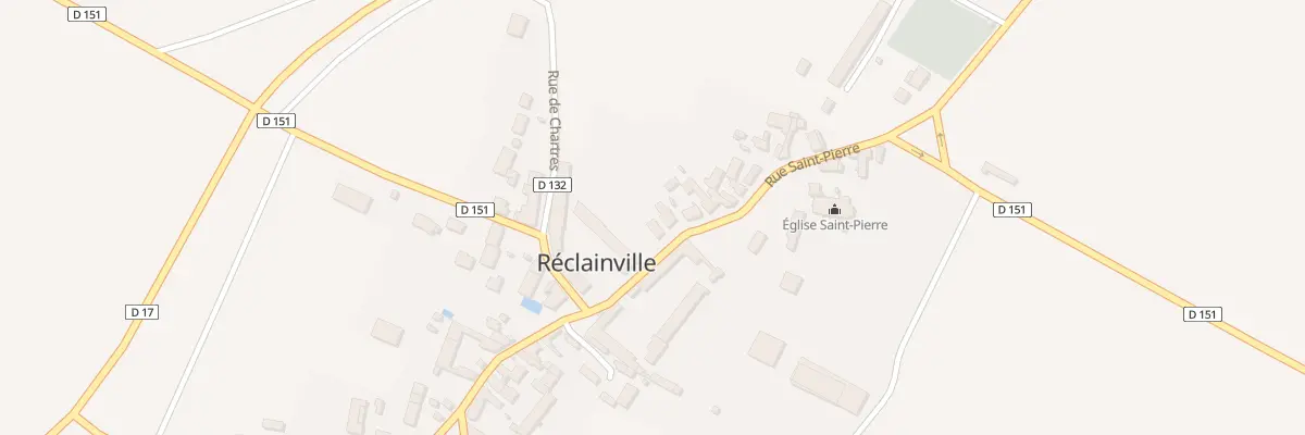 Plan du 22 Rue Saint Pierre à Réclainville