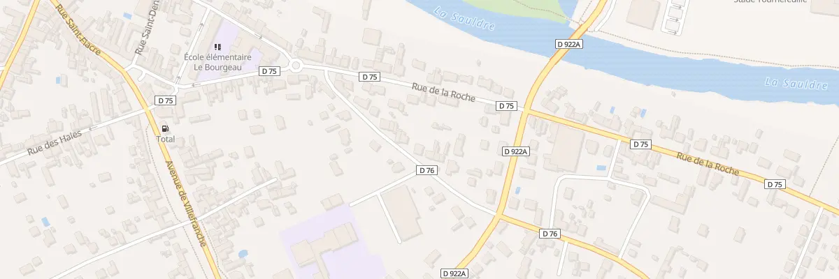 Plan du 12 Rue des Papillons à Romorantin-Lanthenay