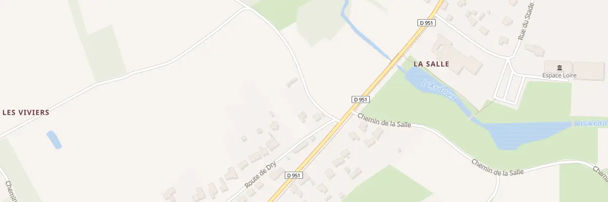 Plan du 37 Rte de Dry à Cléry-Saint-André