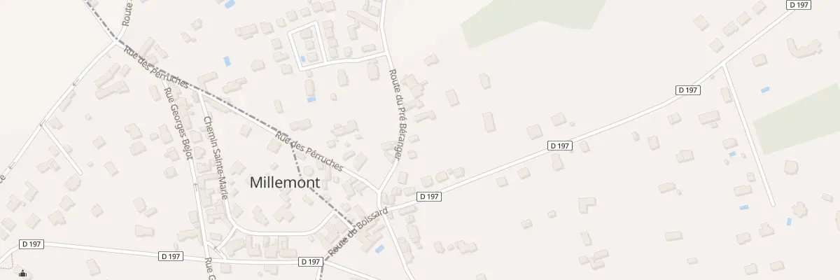 Plan du 6 Rte du Pre Beranger à Garancières
