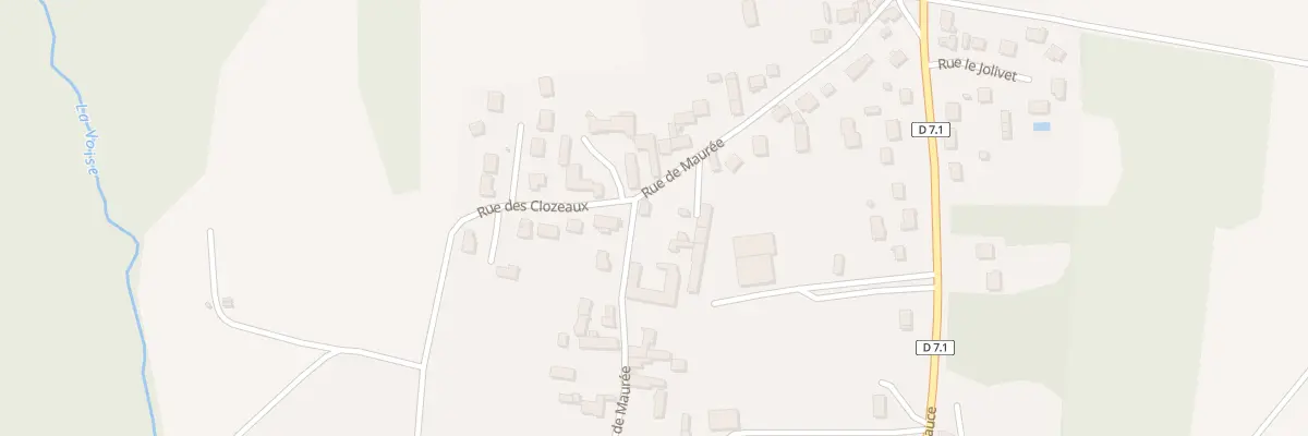 Plan du 17 Rue de Maurée à Roinville