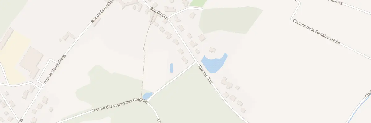 Plan du 20 Rue du Clos à Flexanville