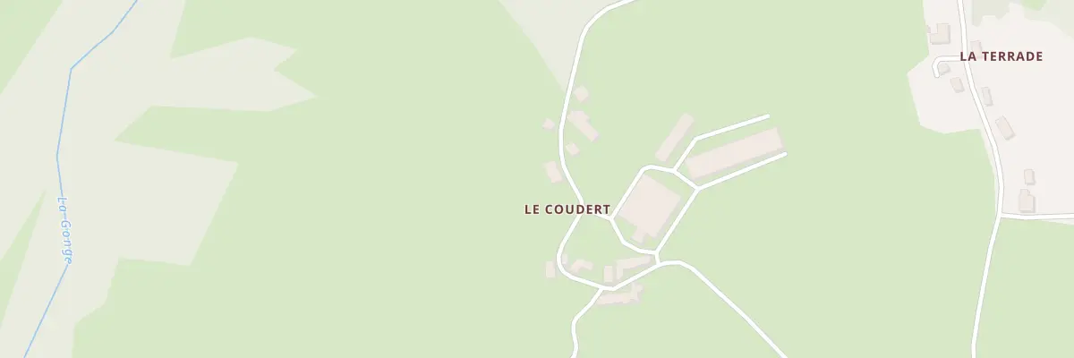 Plan du 4 Le Coudert à Bosmoreau-les-Mines