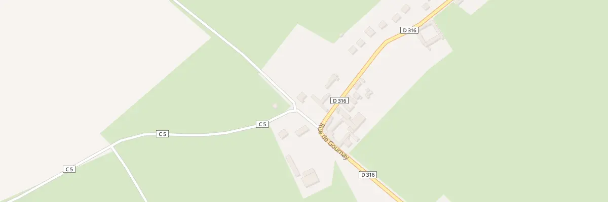 Plan du 2 Rue de Canny à Campeaux