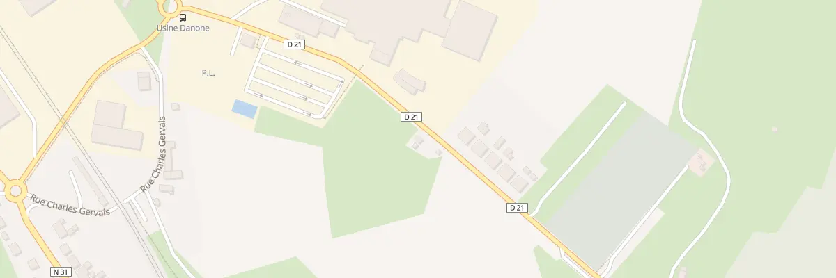 Plan du 8 Rte de Savignies à Houppeville