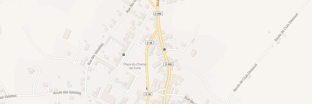 Plan du 17 Rue du Pont Paillard à Cluis