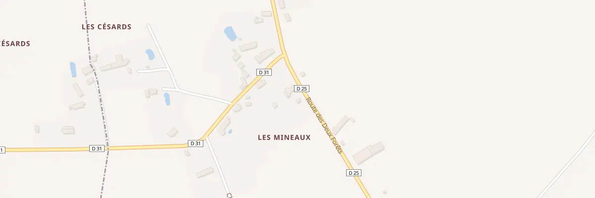 Plan du 4 Rte des Deux Forêts à Orville