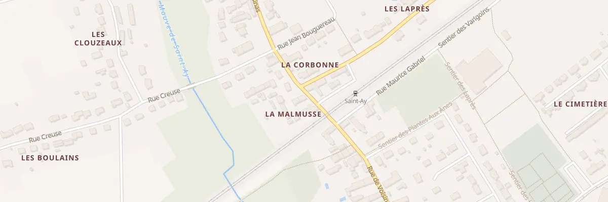 Plan du 59 Rue de Voisinas à Saint-Ay