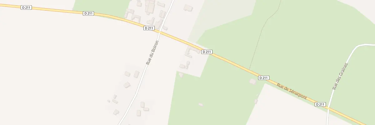 Plan du 5008 Inval à Inval-Boiron