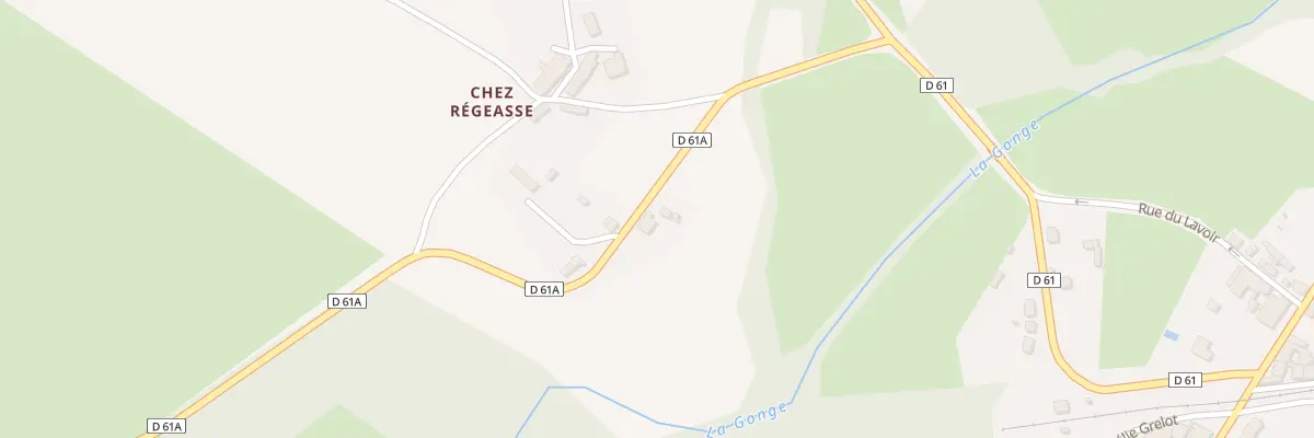 Plan du 7 Chez Régéasse à Bosmoreau-les-Mines