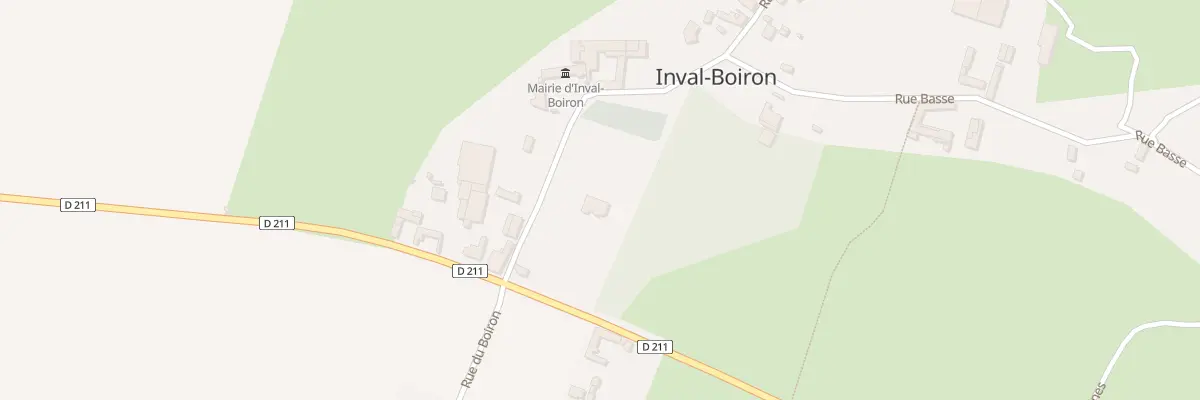 Plan du 5010 Inval à Inval-Boiron