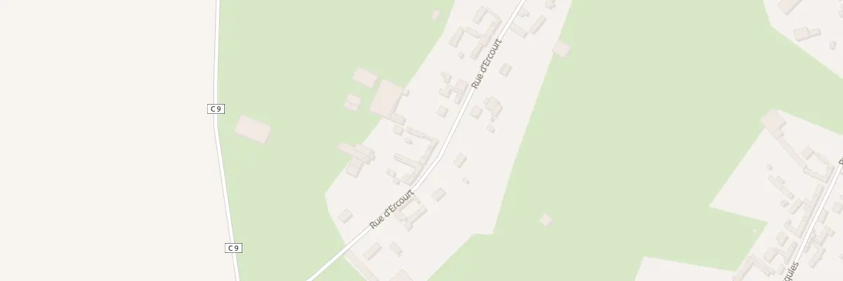 Plan du 30 Rue d’Ercourt à Béhen