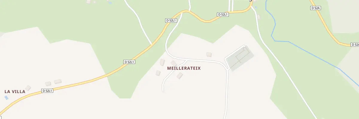 Plan du 2 Meillerateix à Saint-Silvain-Montaigut