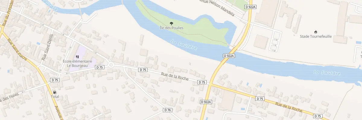 Plan du 10 Rue de la Roche à Romorantin-Lanthenay