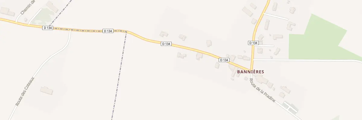 Plan du 197 Rte de Montcabrier à Bannières