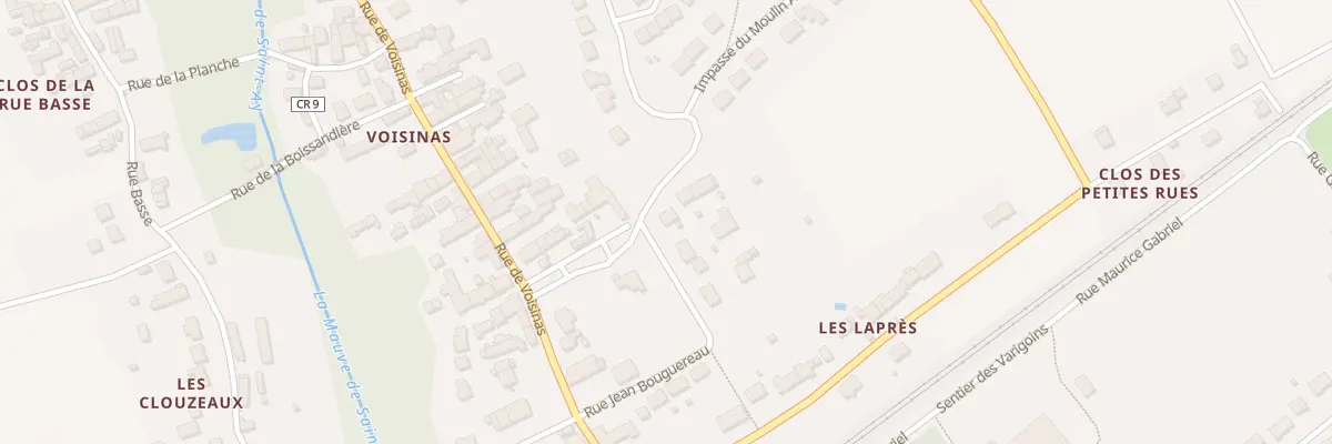Plan du 24 Rue Jean Bouguereau à Saint-Ay