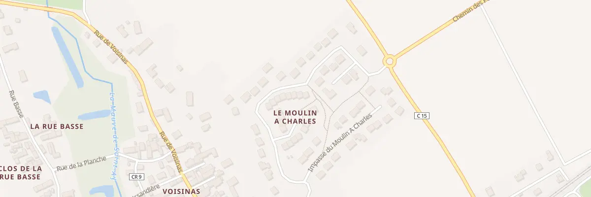 Plan du 40 Rue Jean Bouguereau à Saint-Ay