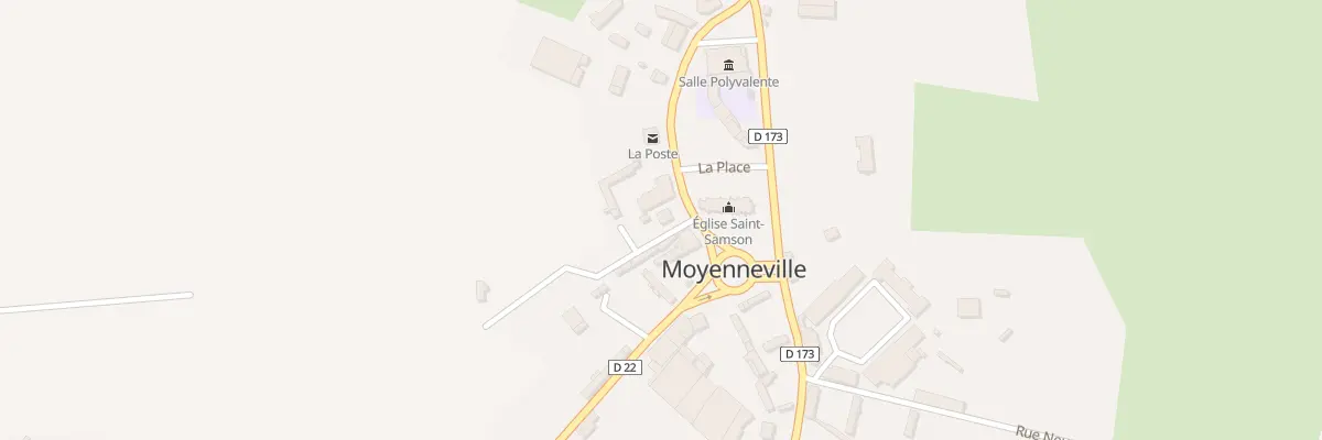 Plan du 22 Pl La Place à Moyenneville