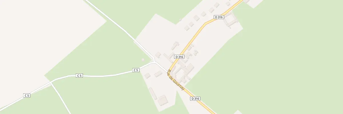 Plan du 44 Rue de Gournay à Campeaux