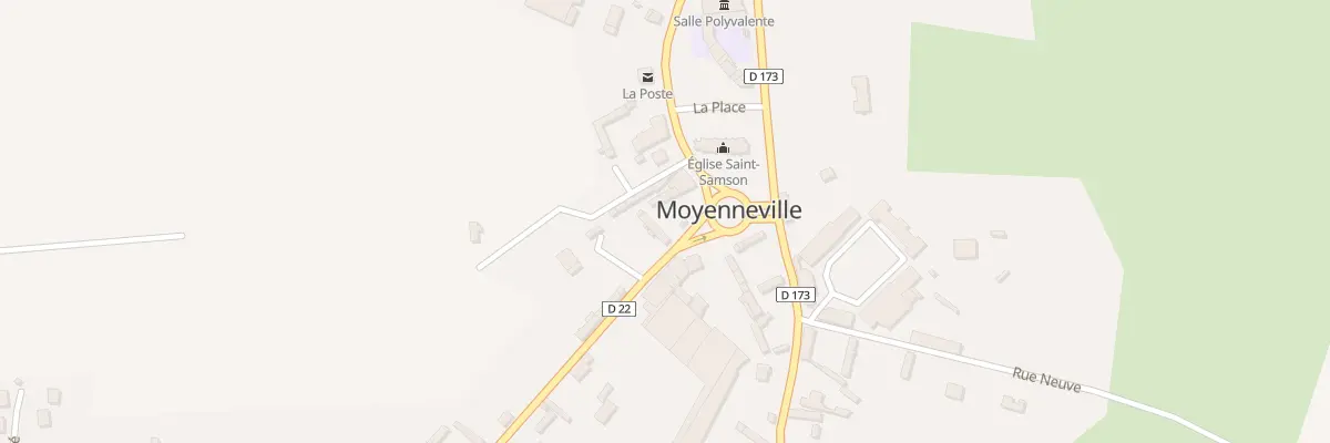 Plan du 2 Rue de Gamaches à Moyenneville