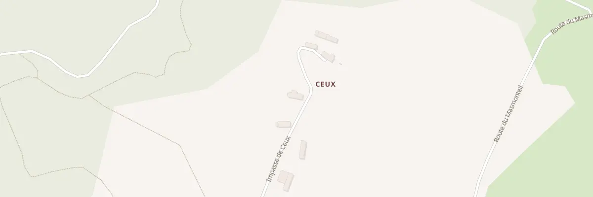 Plan du 459 Imp de Ceux à Chamberet