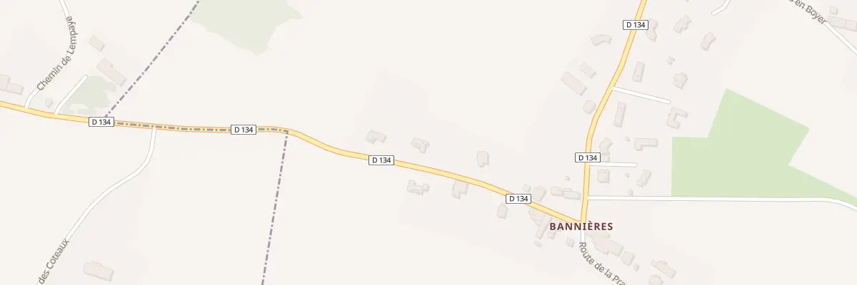 Plan du 198 Rte de Montcabrier à Bannières