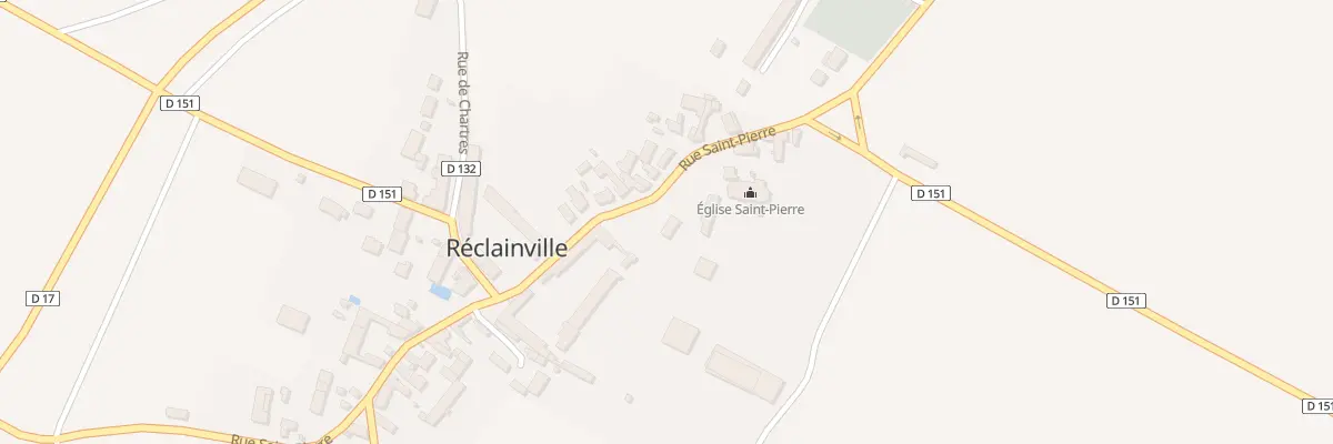Plan du 9 Rue Saint Pierre à Réclainville